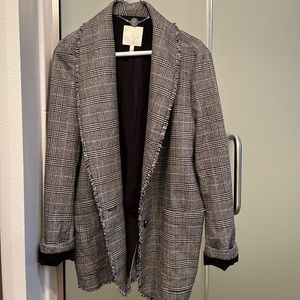 Joie patterned blazer, almost brand new!